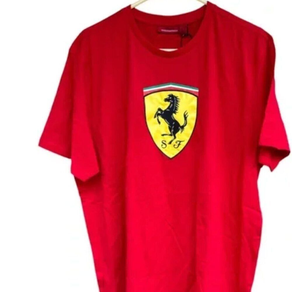 PUMA- Ferrari || Officially Licensed Red T Shirt- Size XXL